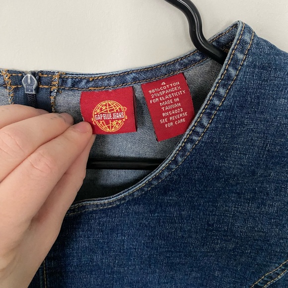 vintage denim Gap dress - Picture 4 of 5